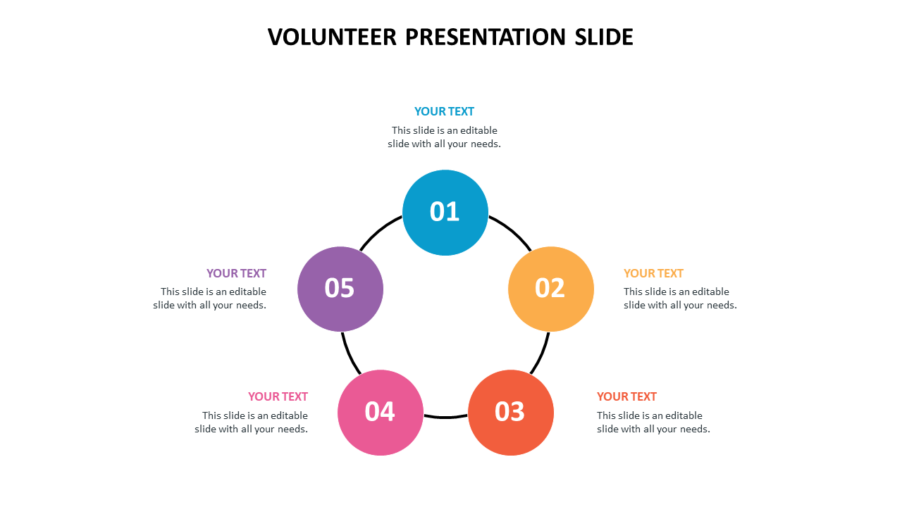 Volunteer presentation slide